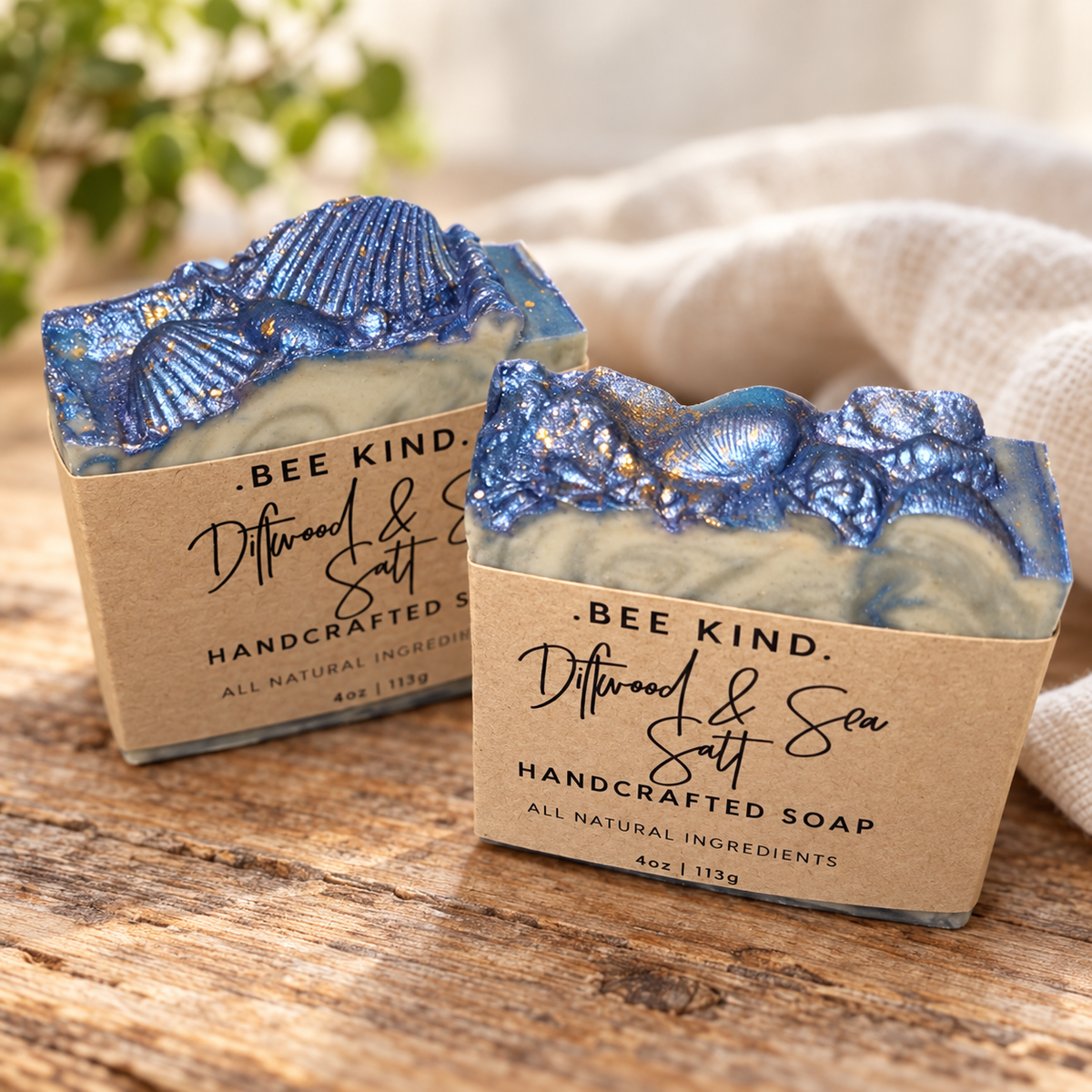 Driftwood & Sea Salt- Bar of Soap