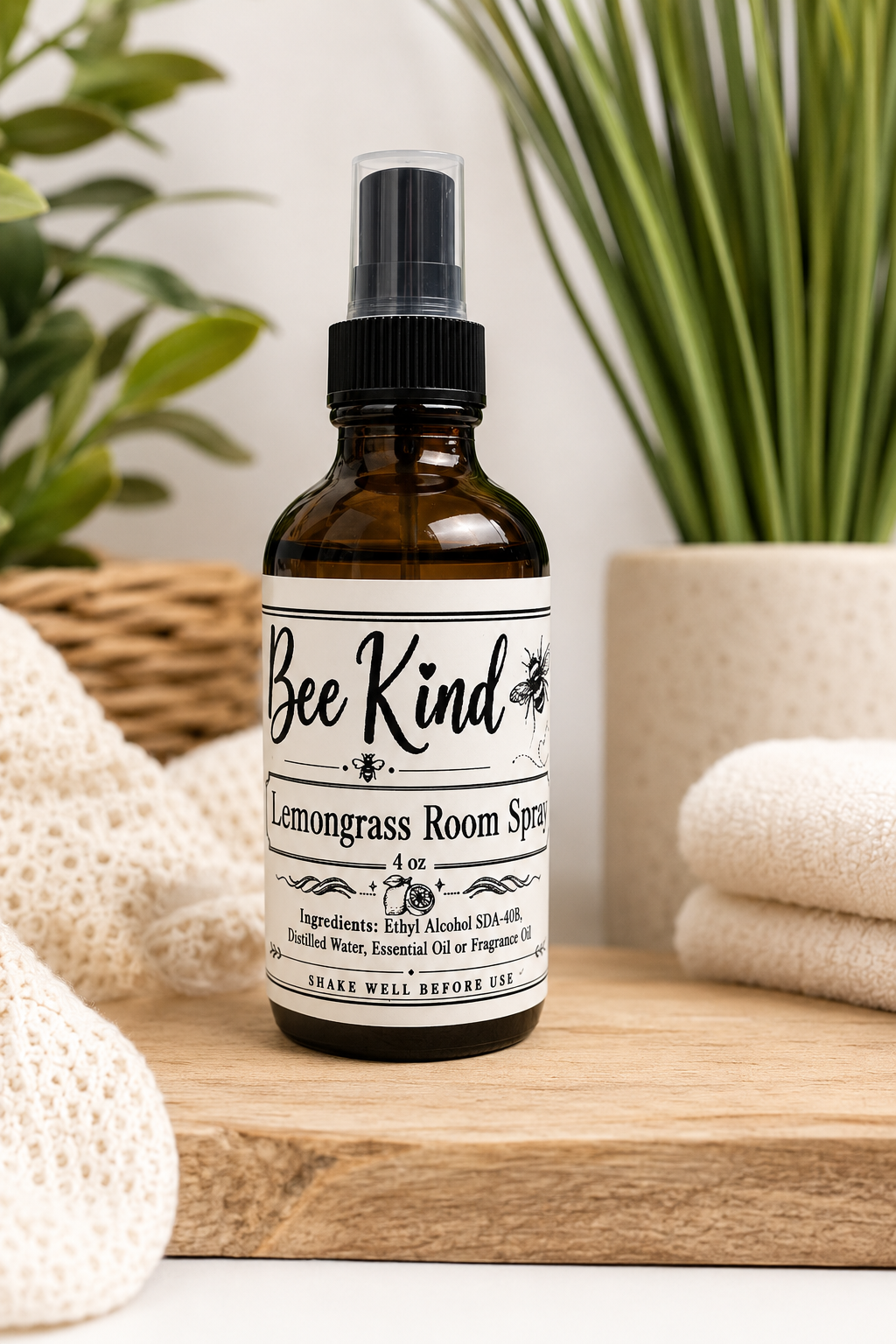 Lemongrass Room Spray 4oz.