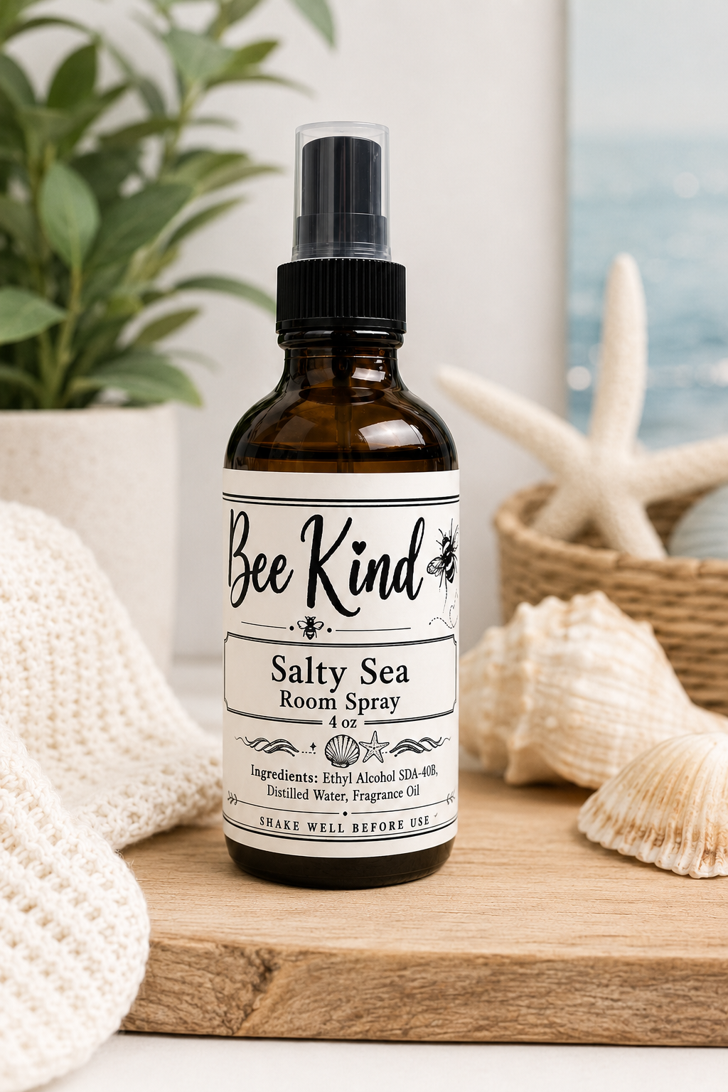 Salty Sea Room Spray 4oz.