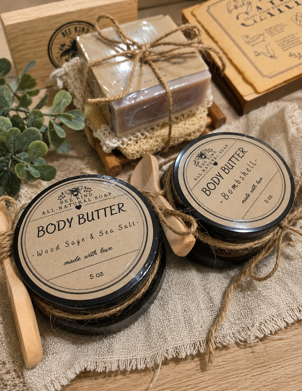 Custom Scent Handcrafted Body Butter – Bee Kind All- Natural ...